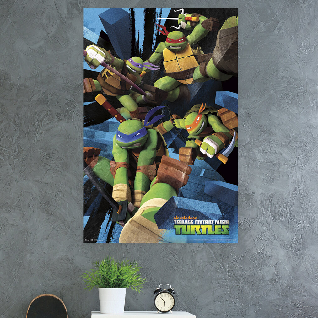 TMNT Teenage Mutant Ninja Turtles wall art print