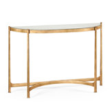 Luxe 48.25'' W Glass Console Table