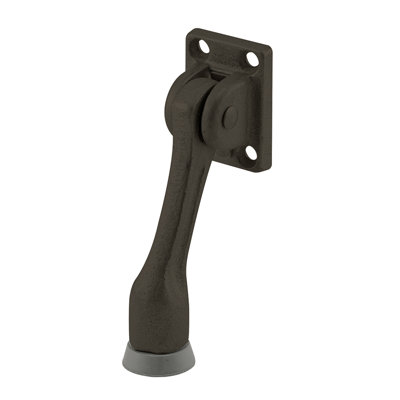 Fonte, finition bronze, support de porte rabattable (paquet simple)