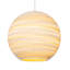 Scraplights Large Globe Recycled Cardboard Pendant Light - Sun-880832373-880832374