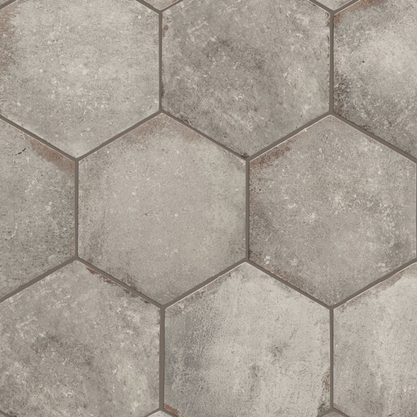 D'Anticatto 11" x 13" Porcelain Stone Look Wall & Floor Tile