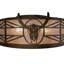 Rustic Lodge 4 - Light Flush Mount
