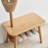 Shoe Stool With Cloth Hanger, Mid-Century Modern Storage Bench-1388284028