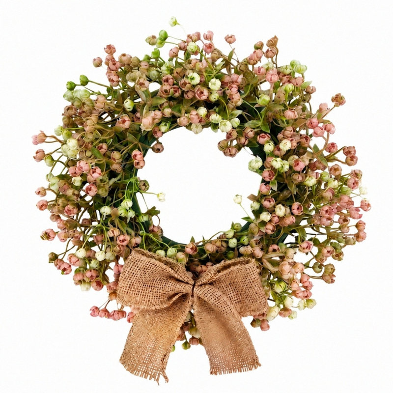 Couronne artificielle d'automne Couronne florale d'automne 18 po