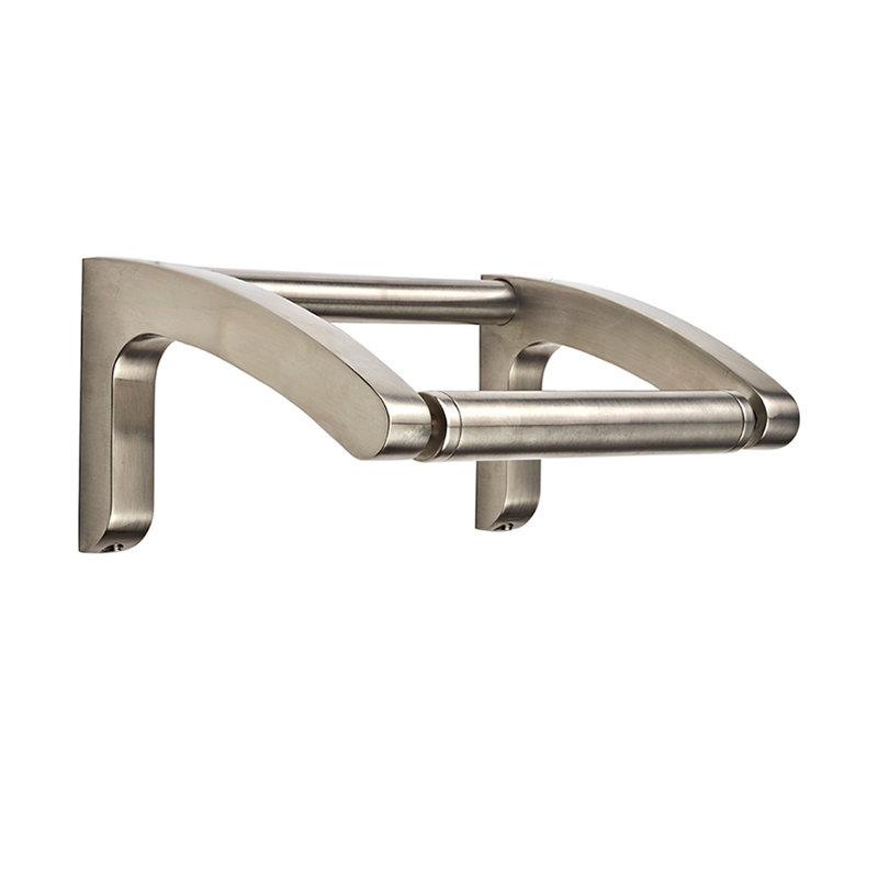 Kafka Wall Mount Toilet Paper Holder, Brushed Nickel