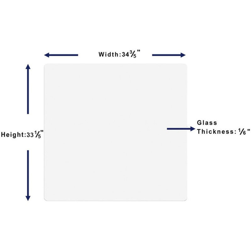 DIY Frameless Magnetic Glass Board
