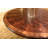 Extendable Mahogany Round Solid Wood Dining Table