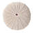 Contemporary Cable Knit Pouf