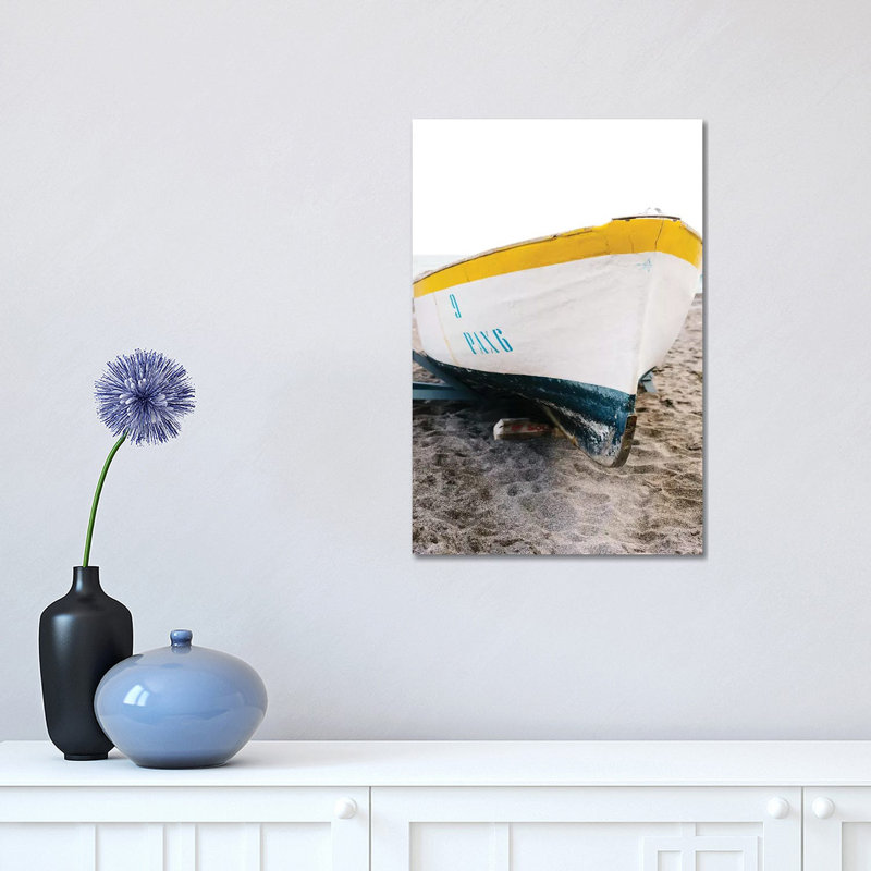 Positano Boat by Bethany Young - Print on Canvas, Wrapped Canvas, 45.72cm H x 30.48cm W x 1.91cm D