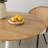 35" Round Desktop Tapered Pedestal Base Petite Dining Table-630122505-630122511-630122504