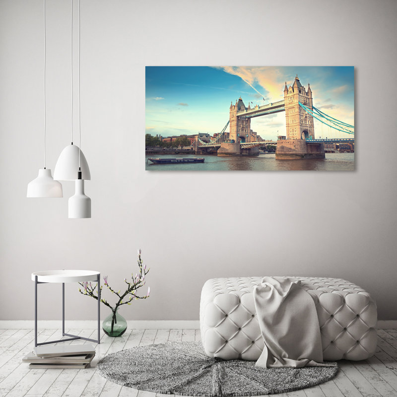 Tower Bridge London - Wrapped Canvas Print