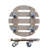 Wagner Design Yourself 11.4" Round WPC Plant Caddy Jansen-722221636