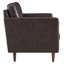 Exalt Tufted Vegan Leather Sofa-1721747063