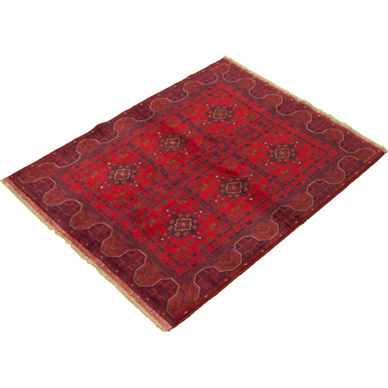 Tapis de zone en laine 5 pi 1 po x 6 pi 4 po à la main one-of-kind-noué la 2010s esari turque Allaina