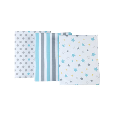 Santillanes 3 - Piece Standard Crib Sheet Set