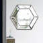 Miroir Hexagon