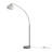 Inlight 66" Modern Arc Floor Lamp，Black Marble Base，Bulb Not Included-1268974021