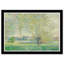 «Kunsh Claude Monet - The Willows», impression encadrée sur papier par Wynwood Studio-371214191