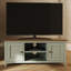 Daris 2 Door TV Cabinet Unit. 110cm Wide. For Screens Up To 50". Fully Assembled.-907737975