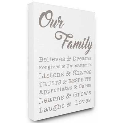 " Our Family Laughs And Loves " by Daphne Polselli