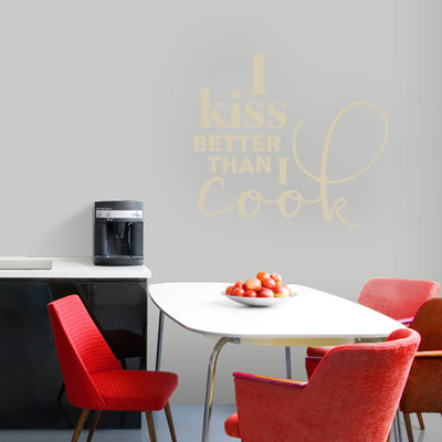 Food & Beverage Non-Wall Damaging Wall Decal