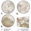 Ensemble de salon blanc et beige Mandala bohémien Simplicity II - Boho Mandala-1875794992-1875794993