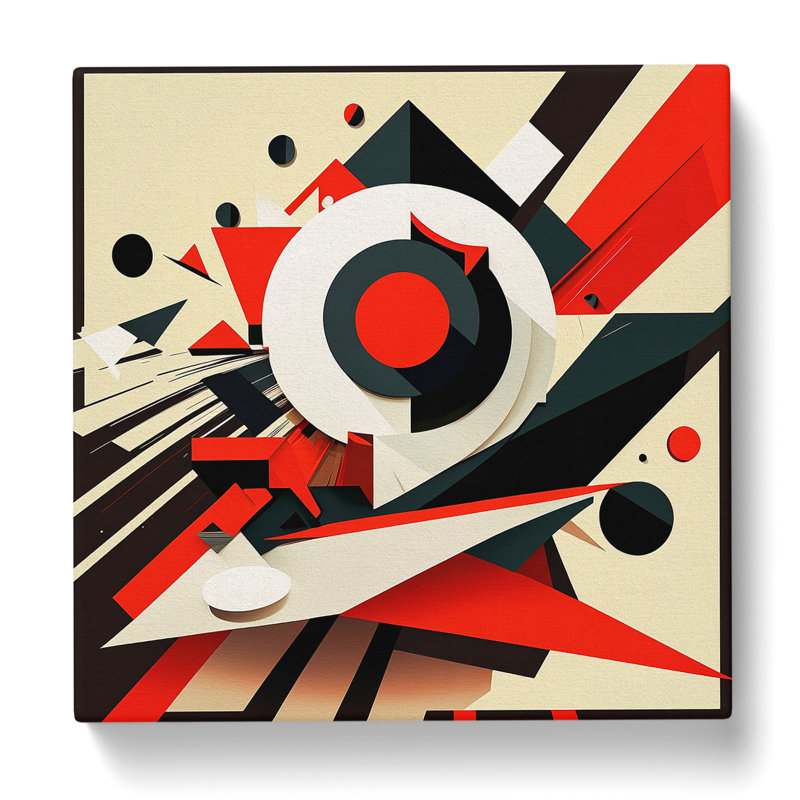 Modern Wall Art - Wrapped Canvas, 35cm H x 35cm W x 3cm D