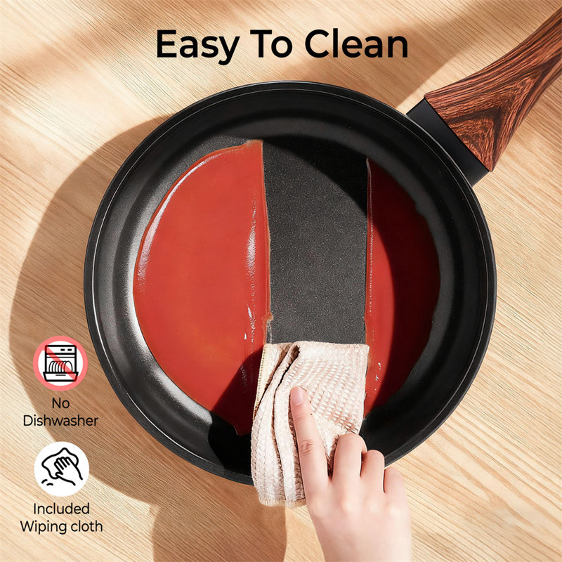 17 - Piece Non-Stick Aluminum Cookware Set