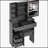 Compact Desktop Vanity Table with Advanced LED Mirror and Ample Storage-211043605
