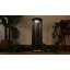 Sawara 12.5" Modern Minimalist Faux Rattan Integrated Indoor/Outdoor LED Solar Powered Lantern-115951210-115951211
