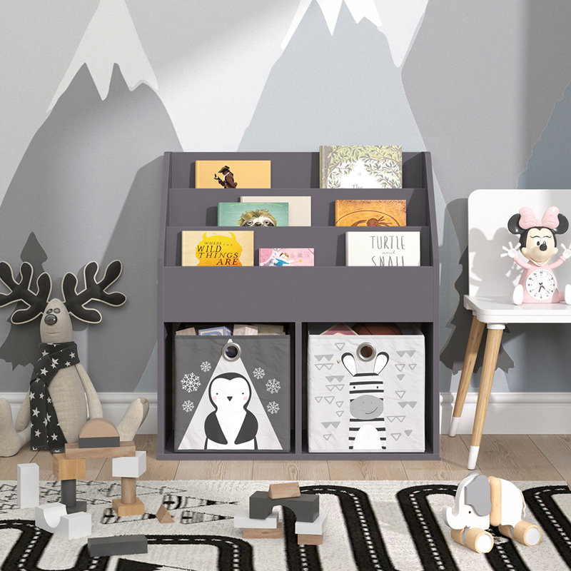 Porterdale 79cm H X 72cm W Plastic / Acrylic Animals Kids Book Display