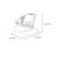 Chaise berçante simple de style décontracté-102410187