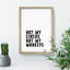 Not My Circus Not My Monkeys - Framed Print-62809045-62809050