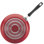 Farberware Cookstart DiamondMax Nonstick Pots and Pans Cookware Set with Baking Pan and Cooking Tools, 15 Piece, Red