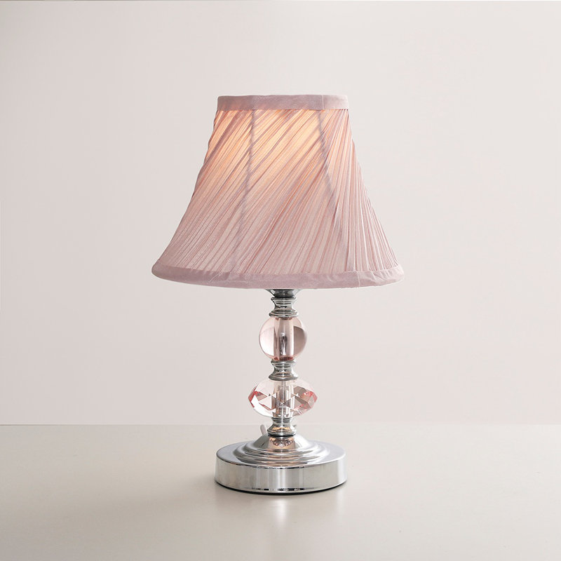 Napier Metal Table Lamp, Pink, Yes