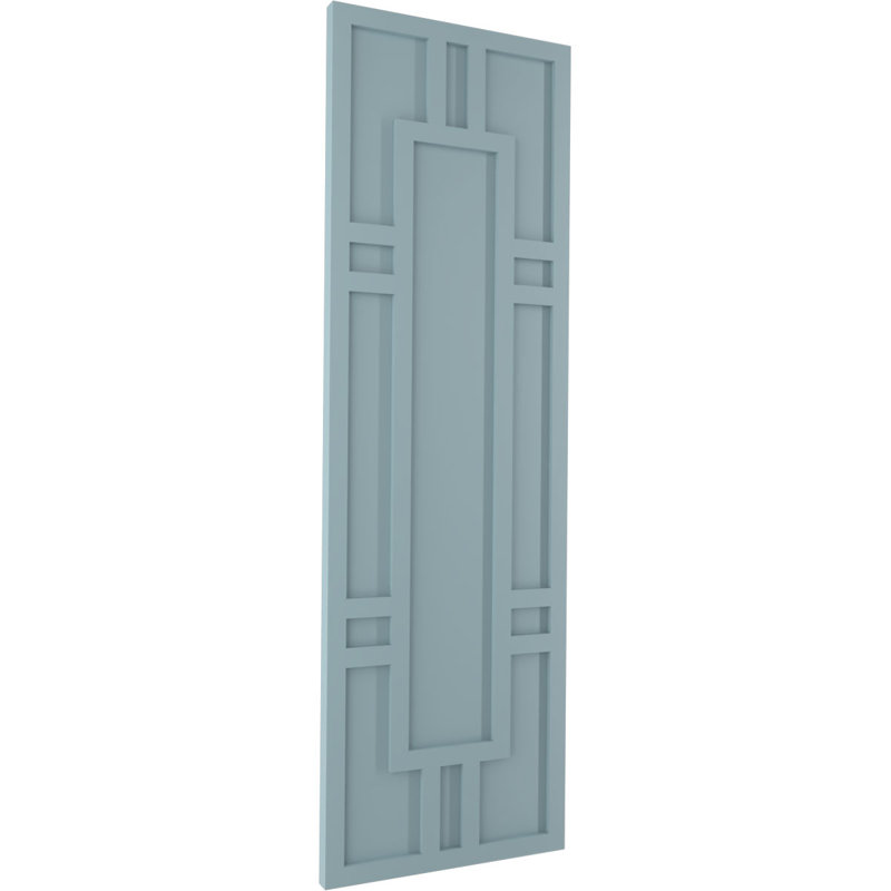 Volets en PVC True Fit Hastings, Bleu paisible, 18", 72"