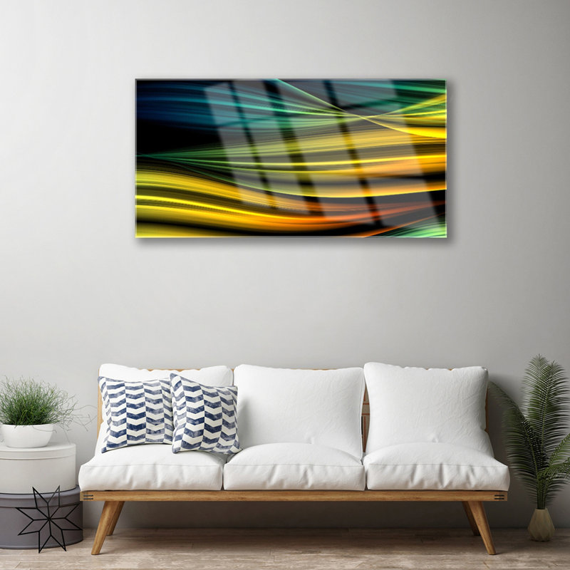 Art Abstract - No Frame Print on Glass