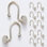 Crochets de rideau Anneaux de rideau de douche antirouille pour salle de bain Crochets de douche en métal pour tringle à rideau de douche Ensemble de 12 crochets de rideaux de douche décoratifs modernes