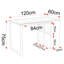 Metal Base Writing Desk-1239291115-1239291124