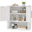 15" X 7.1" X 16.1" Bathroom Wall Cabinet, Medicine Cabinet With Adjustable Shelf, Over The Toilet Wall Storage Cabinet For Bathroom Bedroom, White