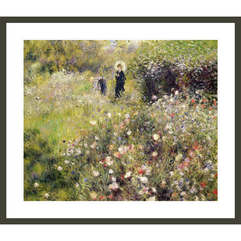 Summer LandscapePierre-Auguste Renoir -Framed Giclee Print, 33.5" H x 38.84" W