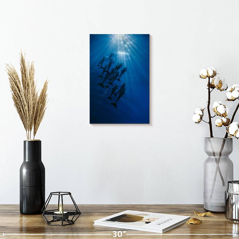 Brampt The Gathering Underwater, 12" H x 8" W