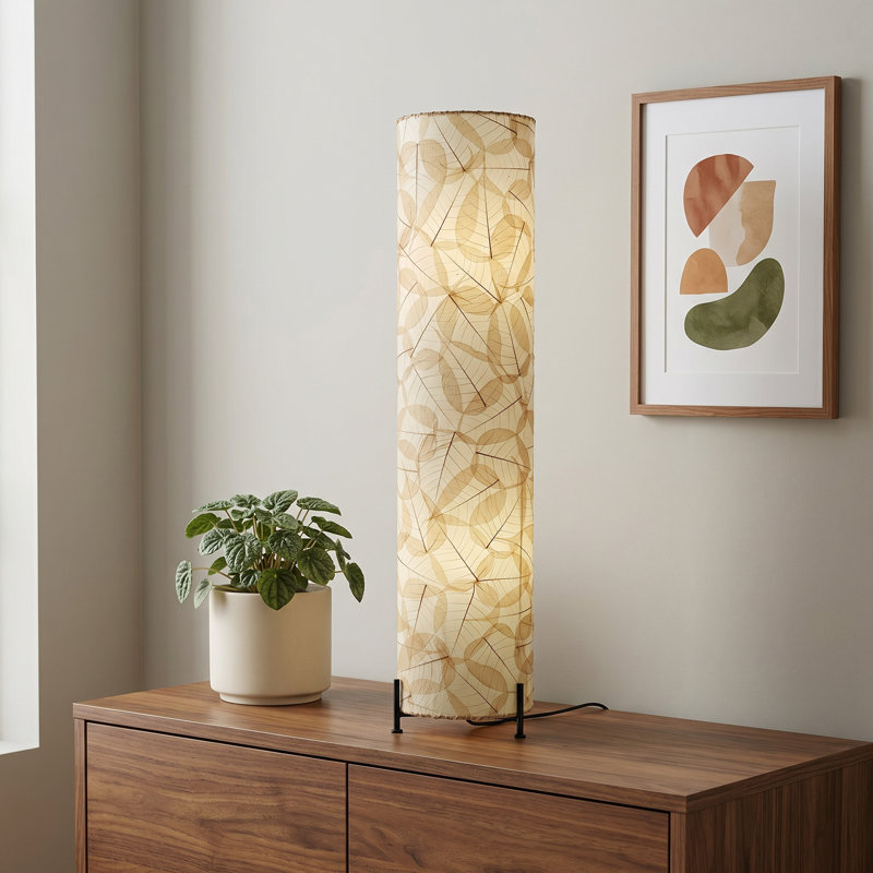 Malayah Metal Novelty Lamp, Natural