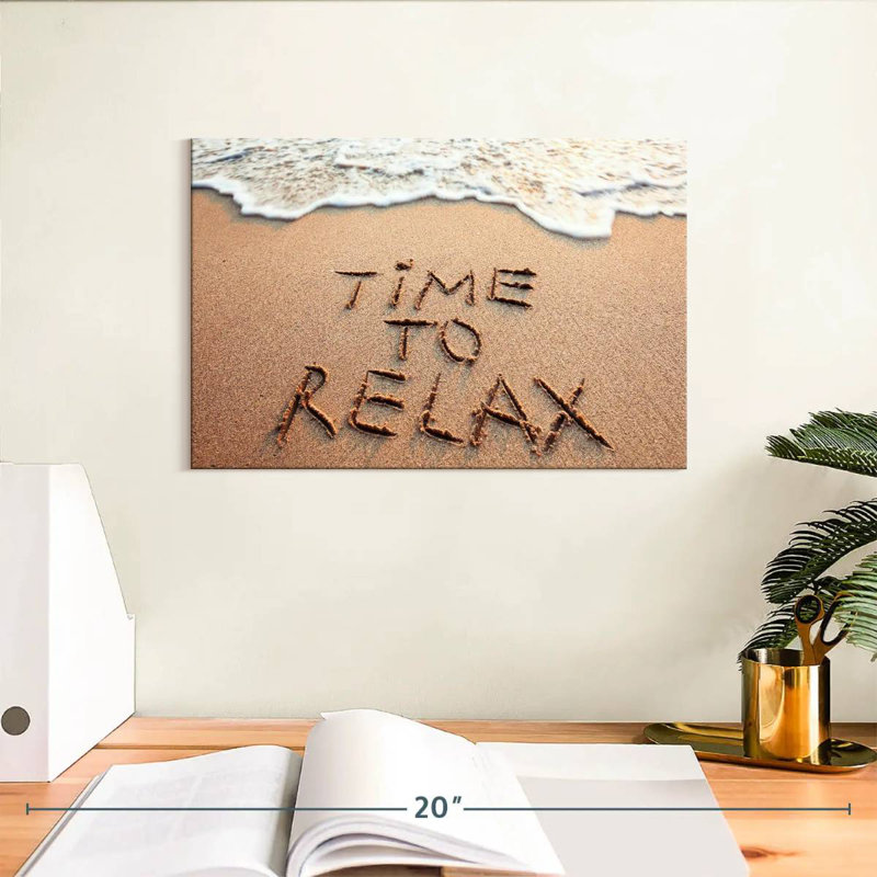 Gillard Time To Relax, 8" H x 12" W
