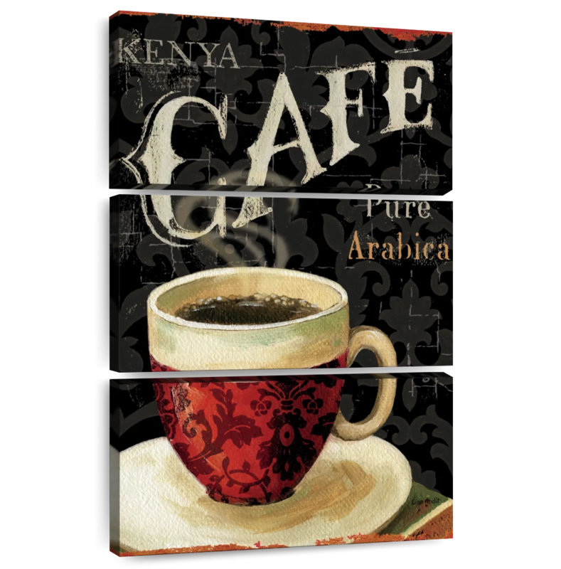 Le café du jour chez Yarlin I, H 50 po x l 32 po