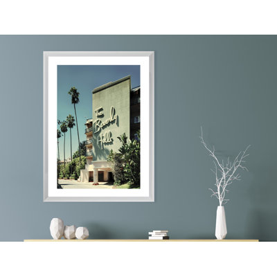 Beverly Hills Hotel 1 - Print on Wood
