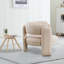 Fauteuil demi-tonneau rembourré 3 pieds Aylia-1652653928