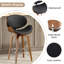 Tabouret de bar et de comptoir pivotant 26 po (ensemble de 3)-490039563