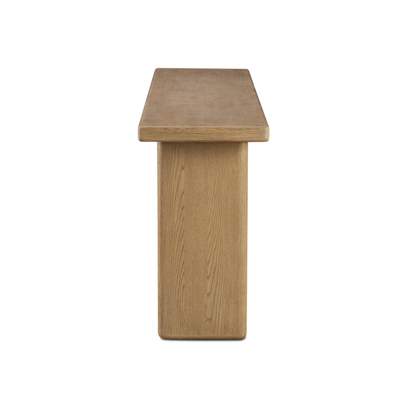 Pecos Console Table-Light Wash Oak