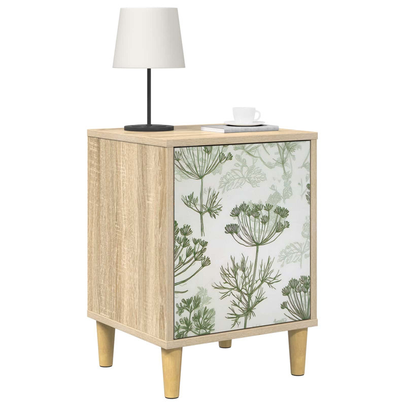 36 cm W Bedside Table